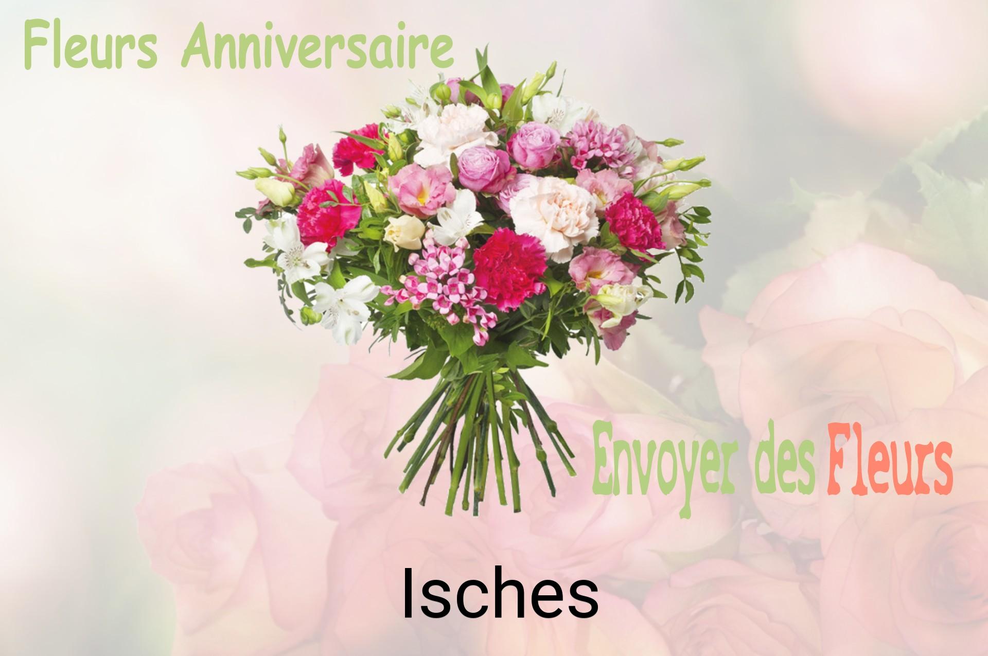 Bouquet de fleurs d’anniversaire livré à Isches